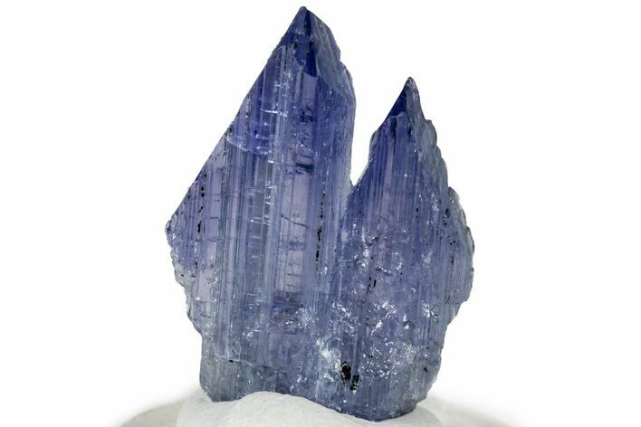 Brilliant Blue-Violet Tanzanite Crystal -Merelani Hills, Tanzania #309437